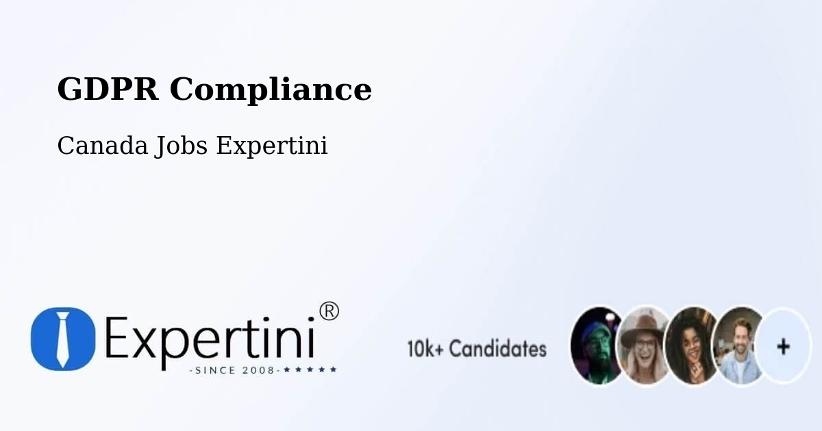 EU GDPR Compliance Statement – Saint Thomas - Canada Jobs Expertini